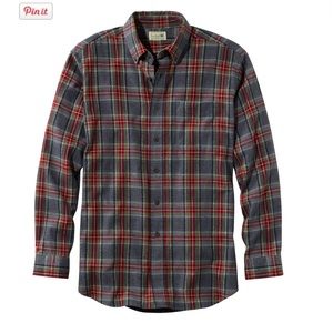 NWT Men’s LLBEAN Flannel - Large